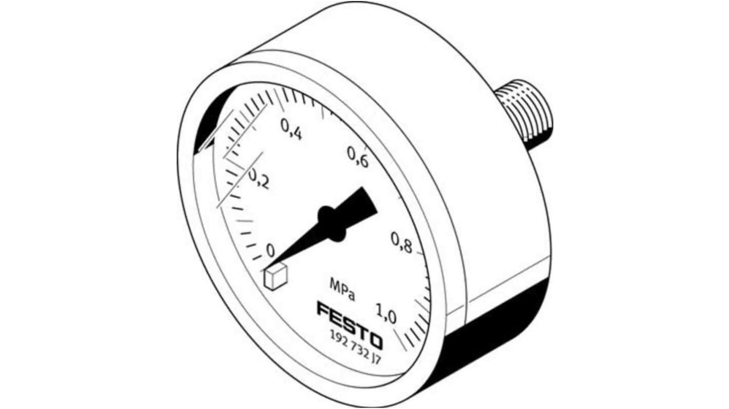 Valvola di scarico rapido Festo, serie VFFG-T-F6-14