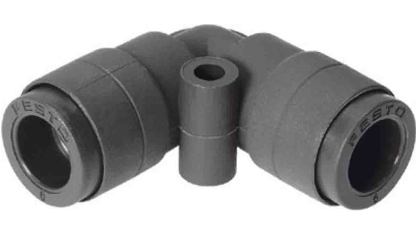 Adaptateur tube à tube coudé Festo QSL vers Enfichable 6 mm Enfichable 6 mm