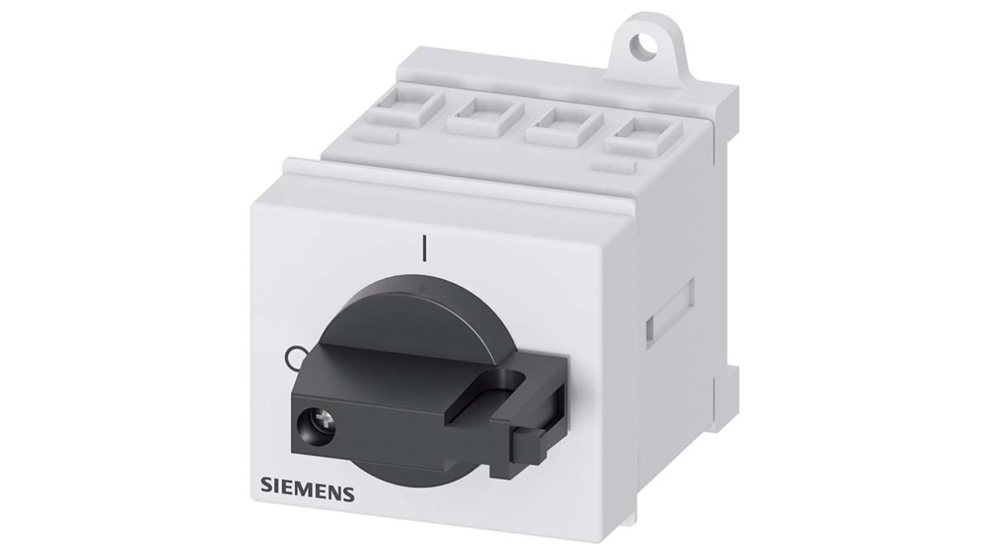 Interruttore di isolamento Siemens 3LD2030-0TK11 serie 3LD2030, 3P, 16A, Pannello frontale 3LD2030-0TK11, IP40