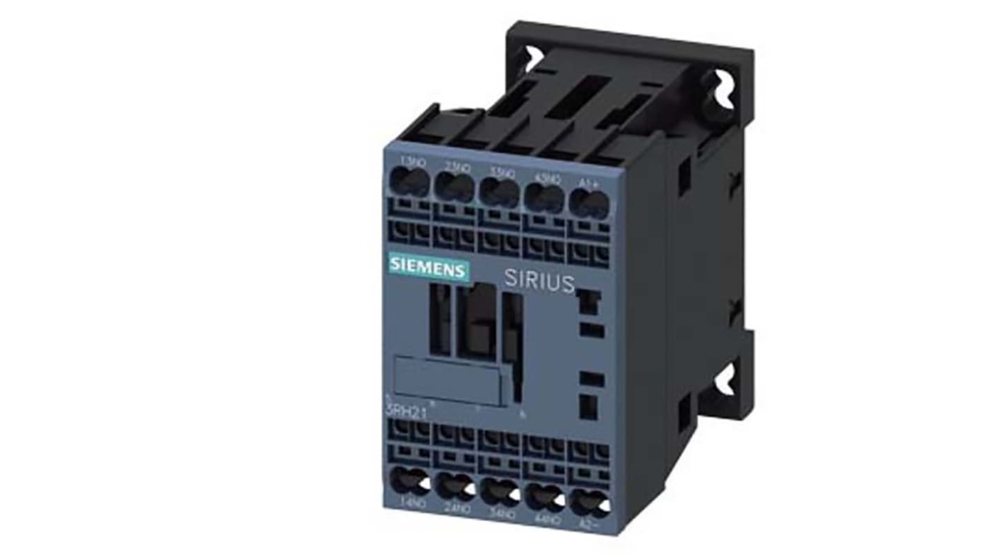 Siemens Contactor, 10 A, 4NO