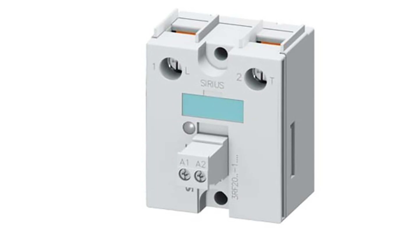 Siemens 3RF20 Series Solid State Relay, 50 A Load, DIN Rail Mount, 600 V Load