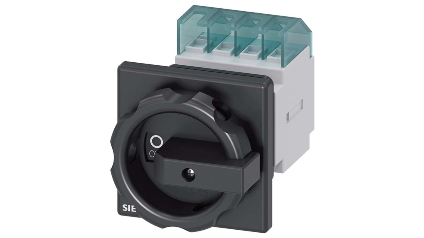 Interruttore di isolamento Siemens 3LD2054-0TK51 serie 3LD2054, 3P, 16A, Pannello frontale 3LD2054-0TK51, IP65