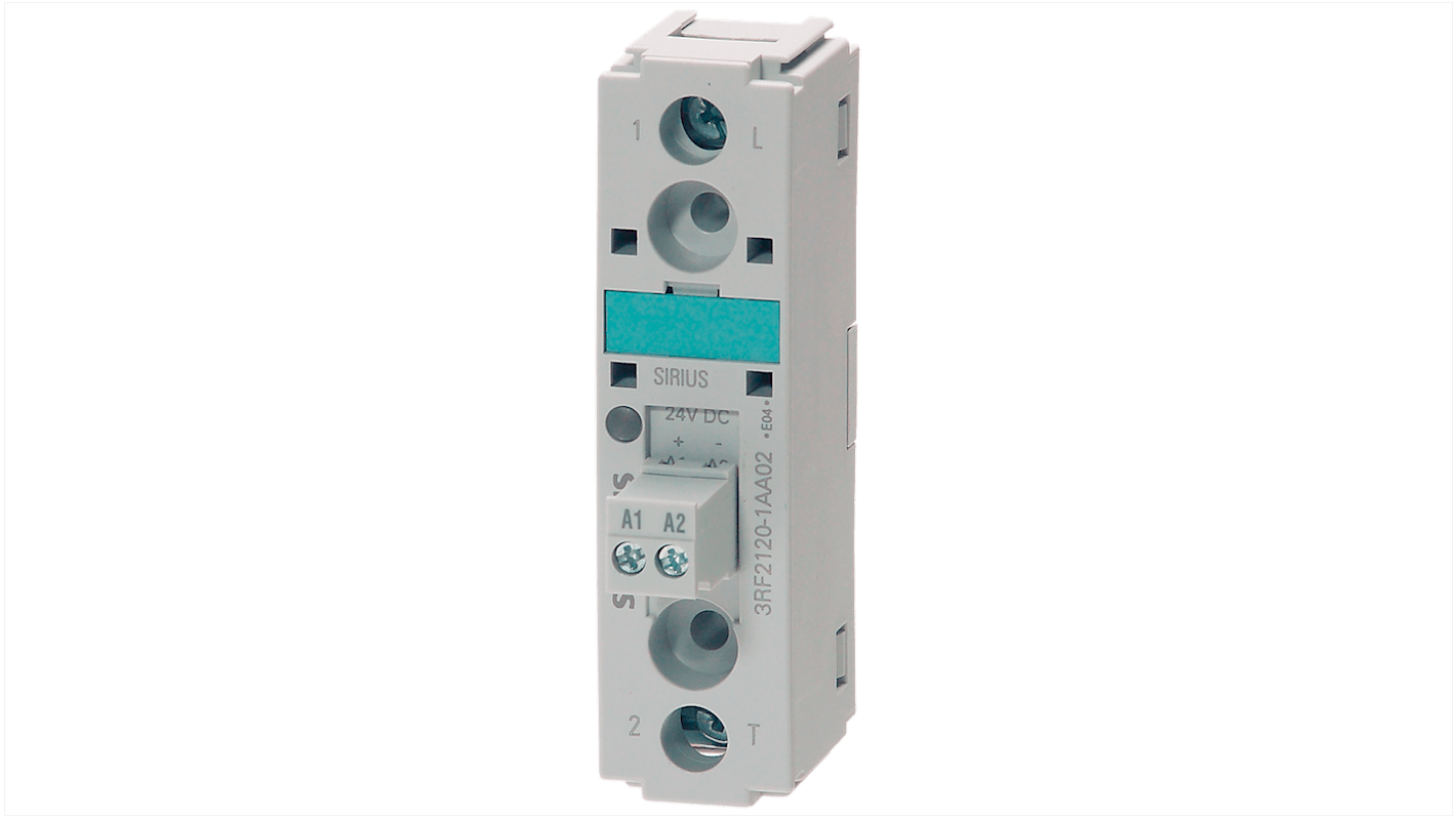 Siemens SIRIUS 3RF21 DIN-Schienen Halbleiterrelais Schutz, 1-poliger Schließer 230 V / 30 A