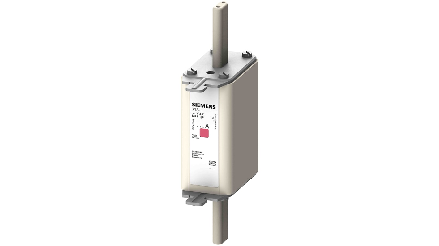 Siemens 80A Centred Tag Fuse, NH1, 500V ac