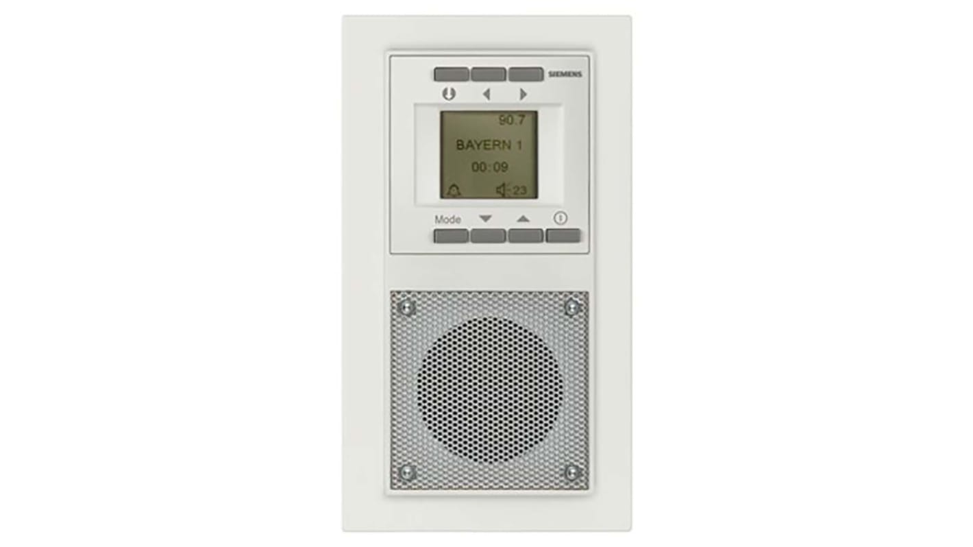 Siemens Double Gang Audio & Video Faceplate