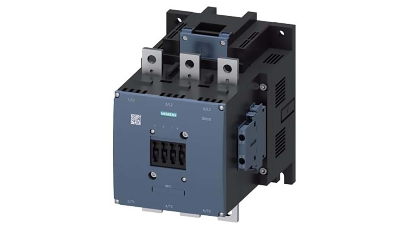 Siemens SIRIUS Wendeschütz / 220 → 240 V ac/dc Spule, 3 -polig 2 Schließer + 2 Öffner, 690 V / 400 A, Umkehrend