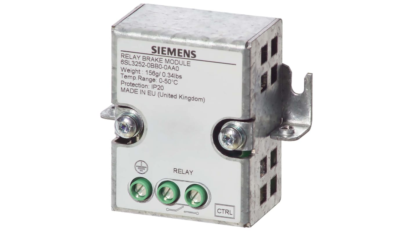 Módulo de freno Siemens 6SL3252-0BB00-0AA0 Monofásico, 30 v ca ; V cc, 250 V ca ; V cc