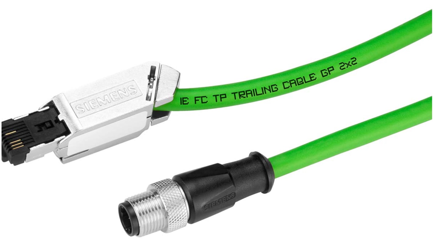 Siemens Data Acquisition Cable for Use with For connecting Industrial Ethernet Stations