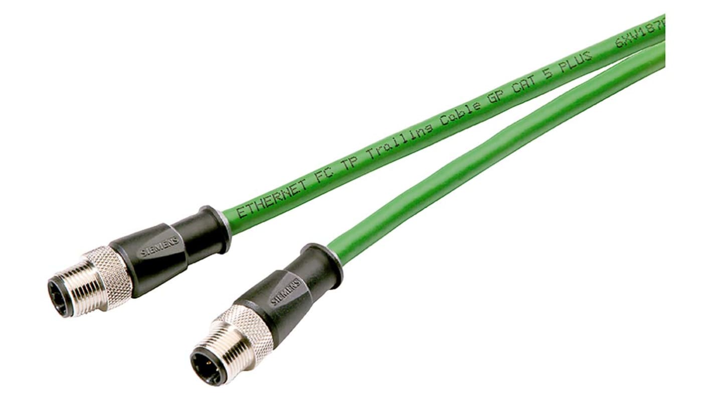 Cable de adquisición de datos Siemens 6XV1870-8AH50 para usar con Para conectar estaciones Ethernet industriales