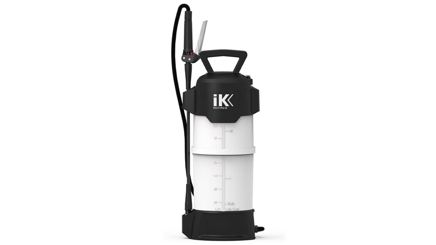 IK Sprayers Drucksprüher IK Multi Pro 12, 10L, 3bar, Durchsichtig