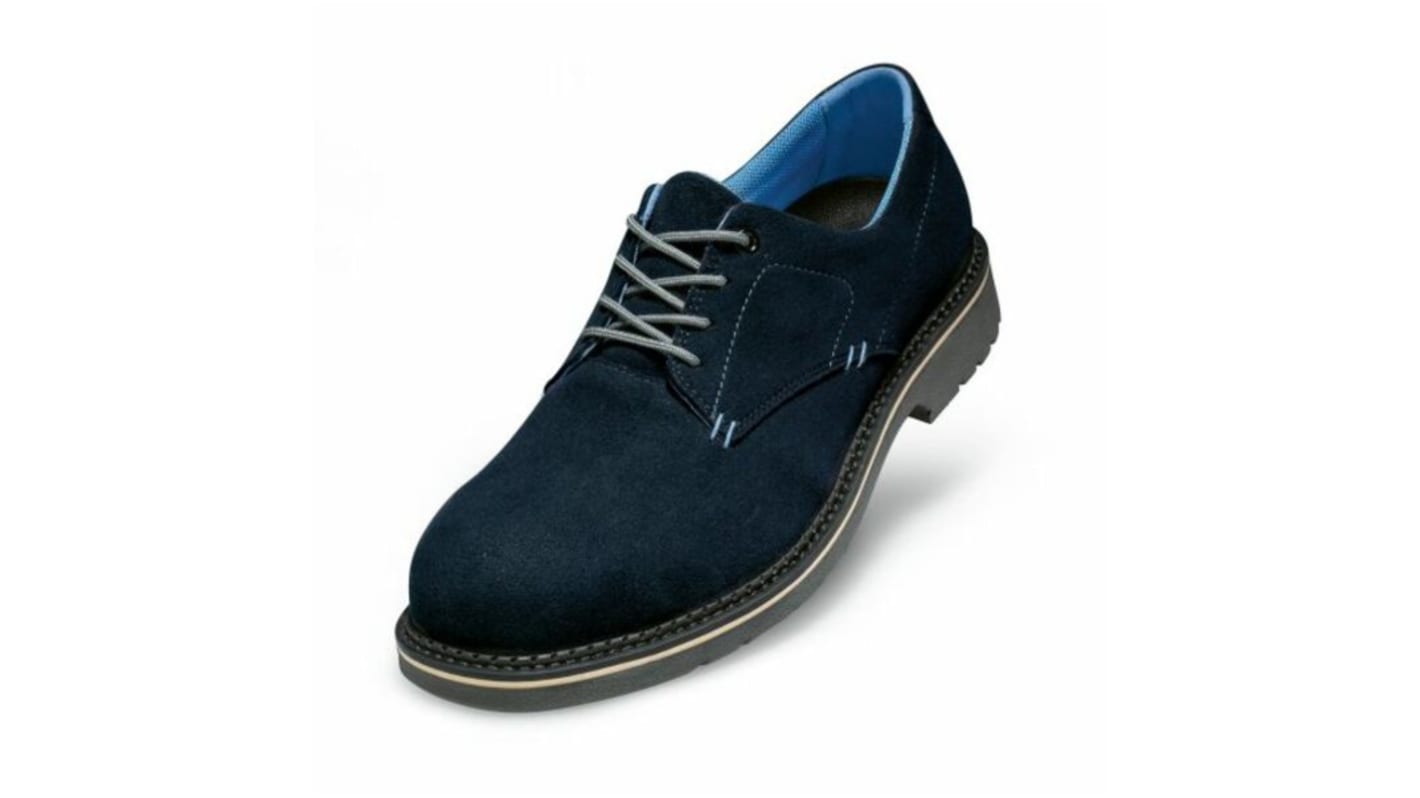 Uvex 84282 EN20345 S3, Unisex, Sicherheitsstiefel Blau, mit Edelstahl-Schutzkappe, ESD-sicher, Größe 39 / UK 6