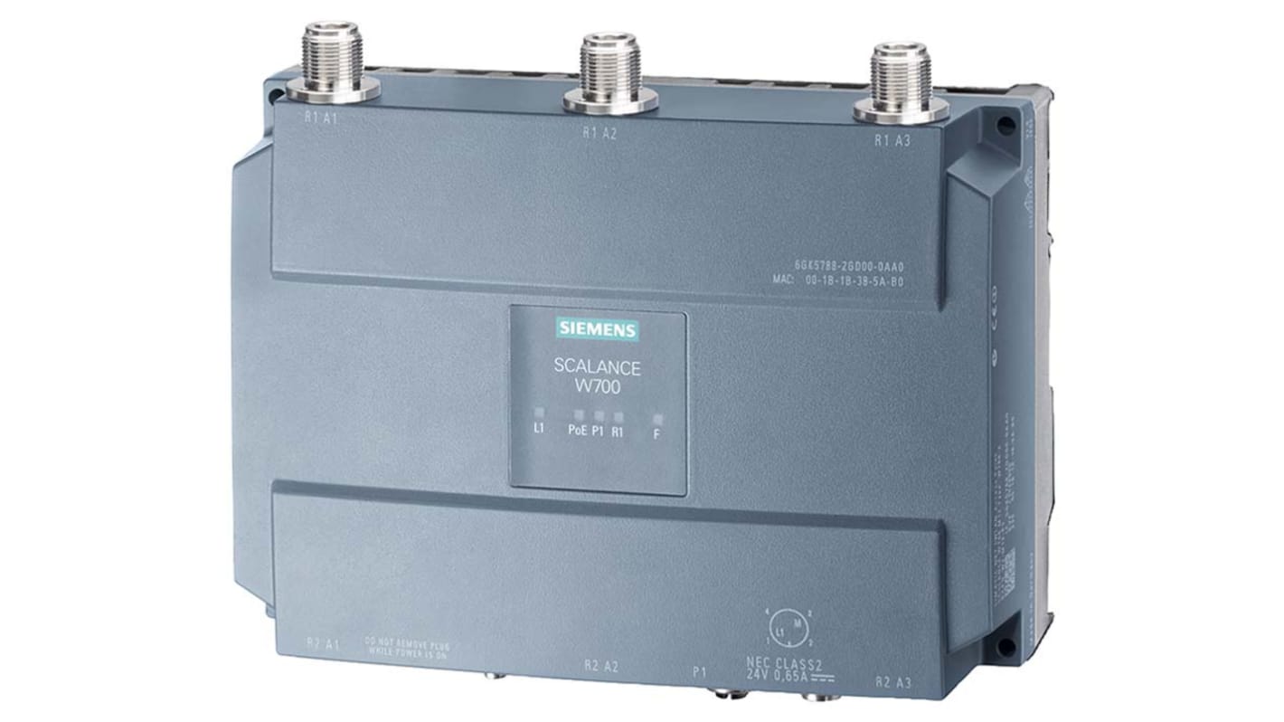 Siemens DIN Rail Mount Ethernet Switch, 450Mbit/s Transmission, 48V dc