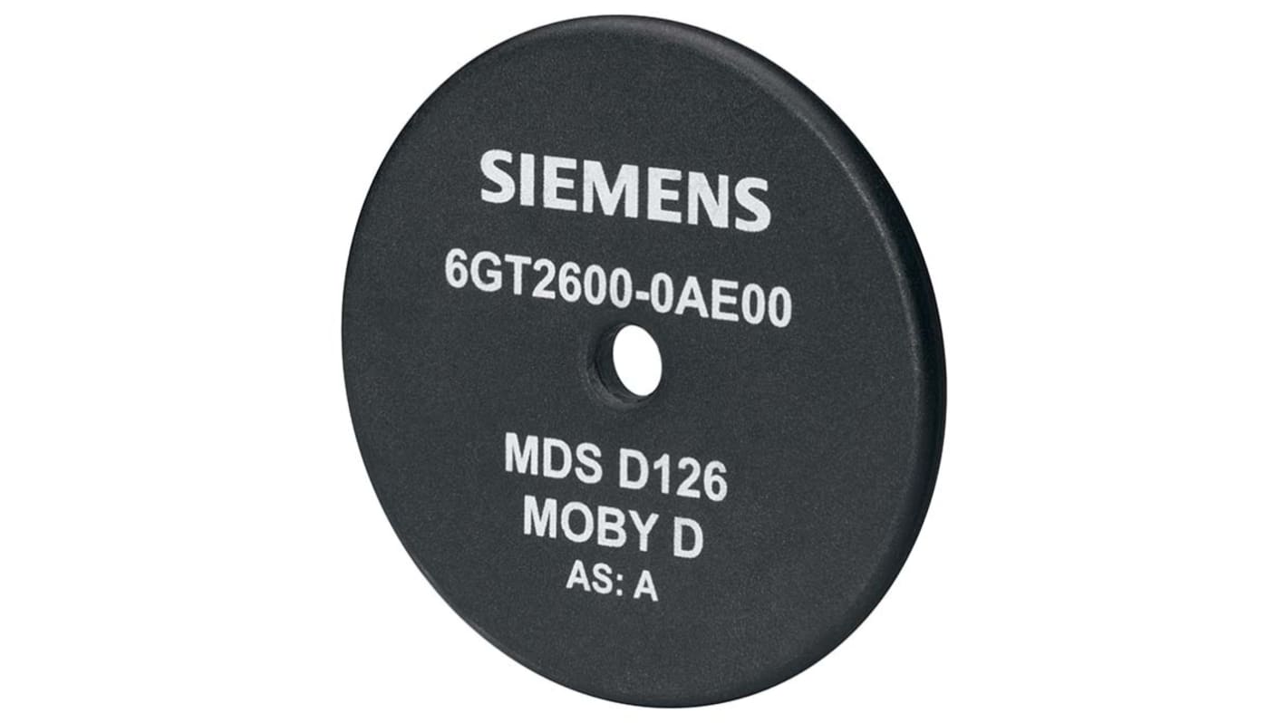 Siemens Transzponder 6GT2600-0AE00 0.112 kb, 500 mm, IP68, 50 x 3.6 mm