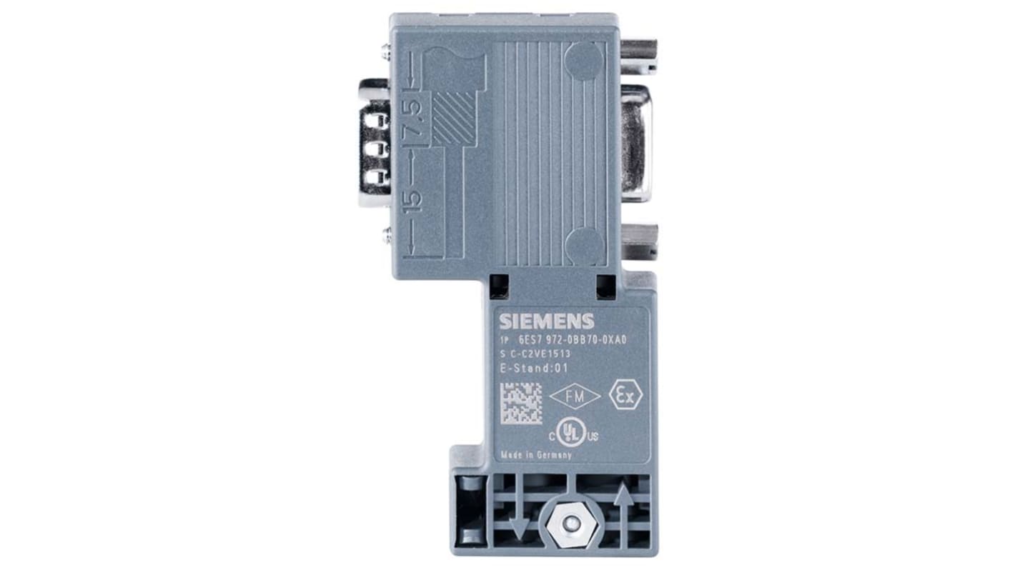 Conector de bus Siemens, para usar con Cable de bus PROFIBUS