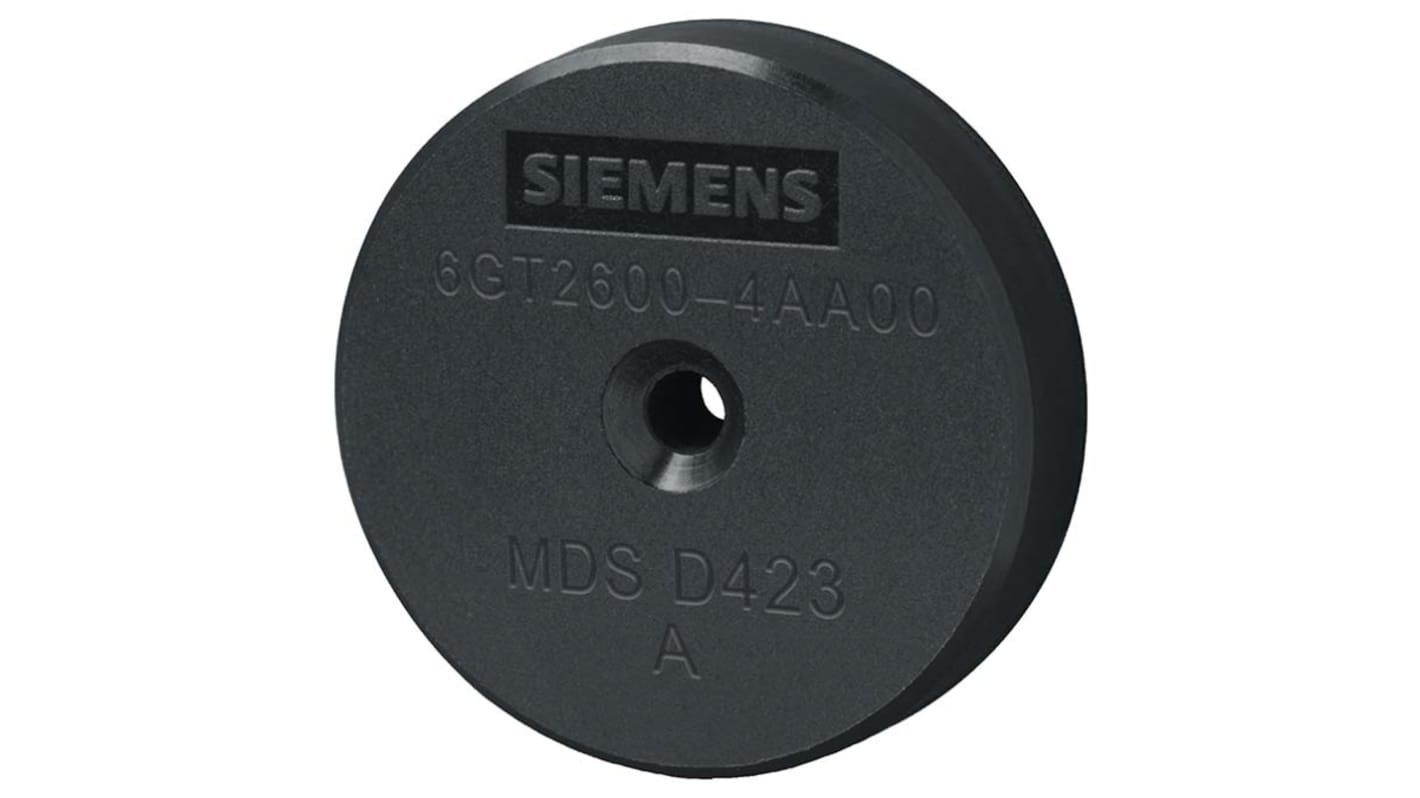 Transponder RFID Siemens 6GT2600-4AA00, gamma di rilevamento 80 mm, IP68, 30 x 8 mm