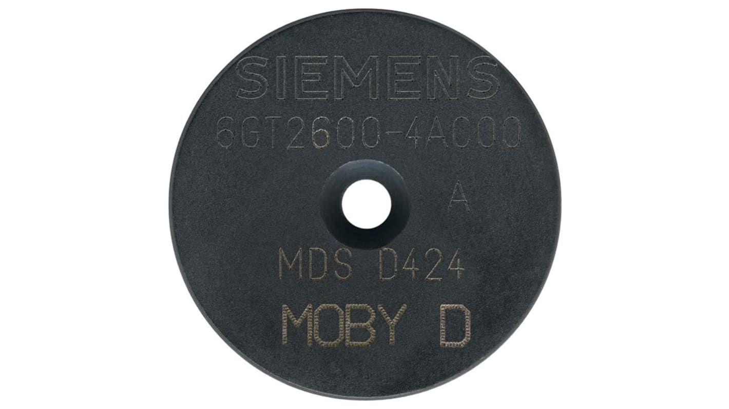 Siemens, Transpondere, 2 kb, Tasteområde: 300 mm, IP67, 27 x 4 mm