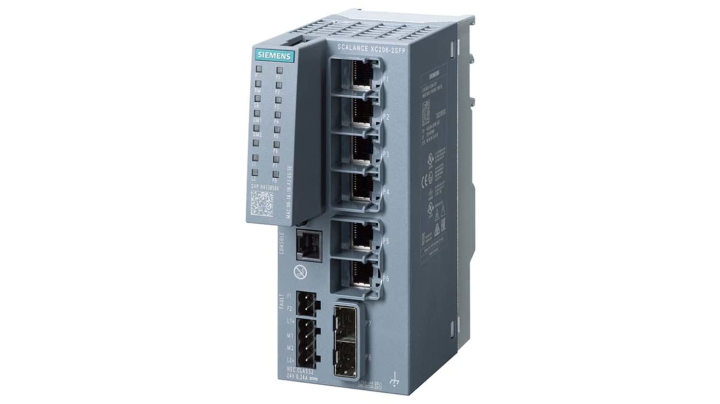 Ethernetový přepínač 6 RJ45 portů 10/100/1000Mbit/s Siemens