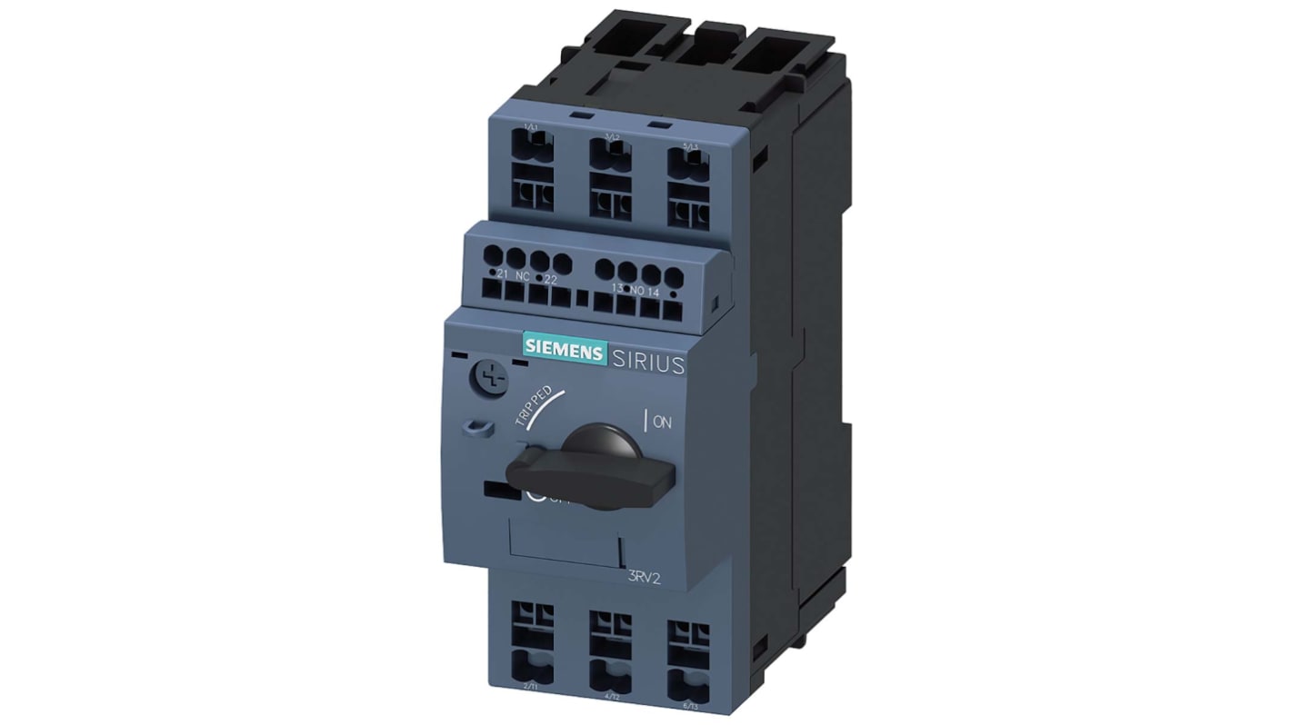 Disjoncteur moteur Siemens SIRIUS 4,5 → 6,3 A.