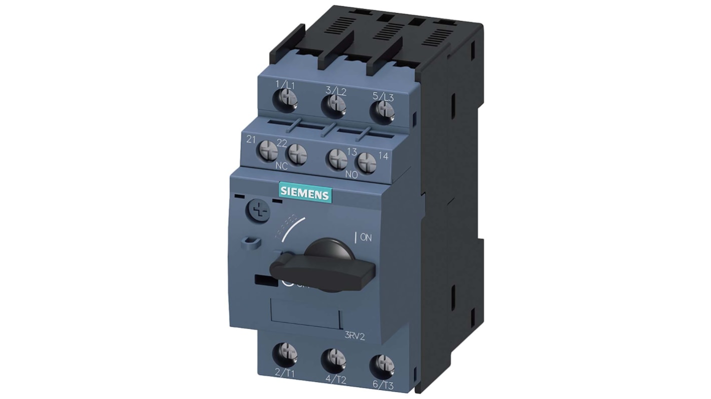 Siemens 0.11 → 0.16 A SIRIUS Motor Protection Circuit Breaker