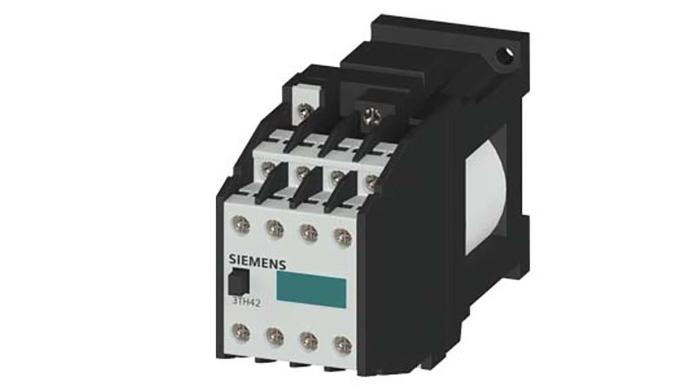 3TH42710LF4 Siemens Contactor Relay, 10 A, 7NO + 1NC RS