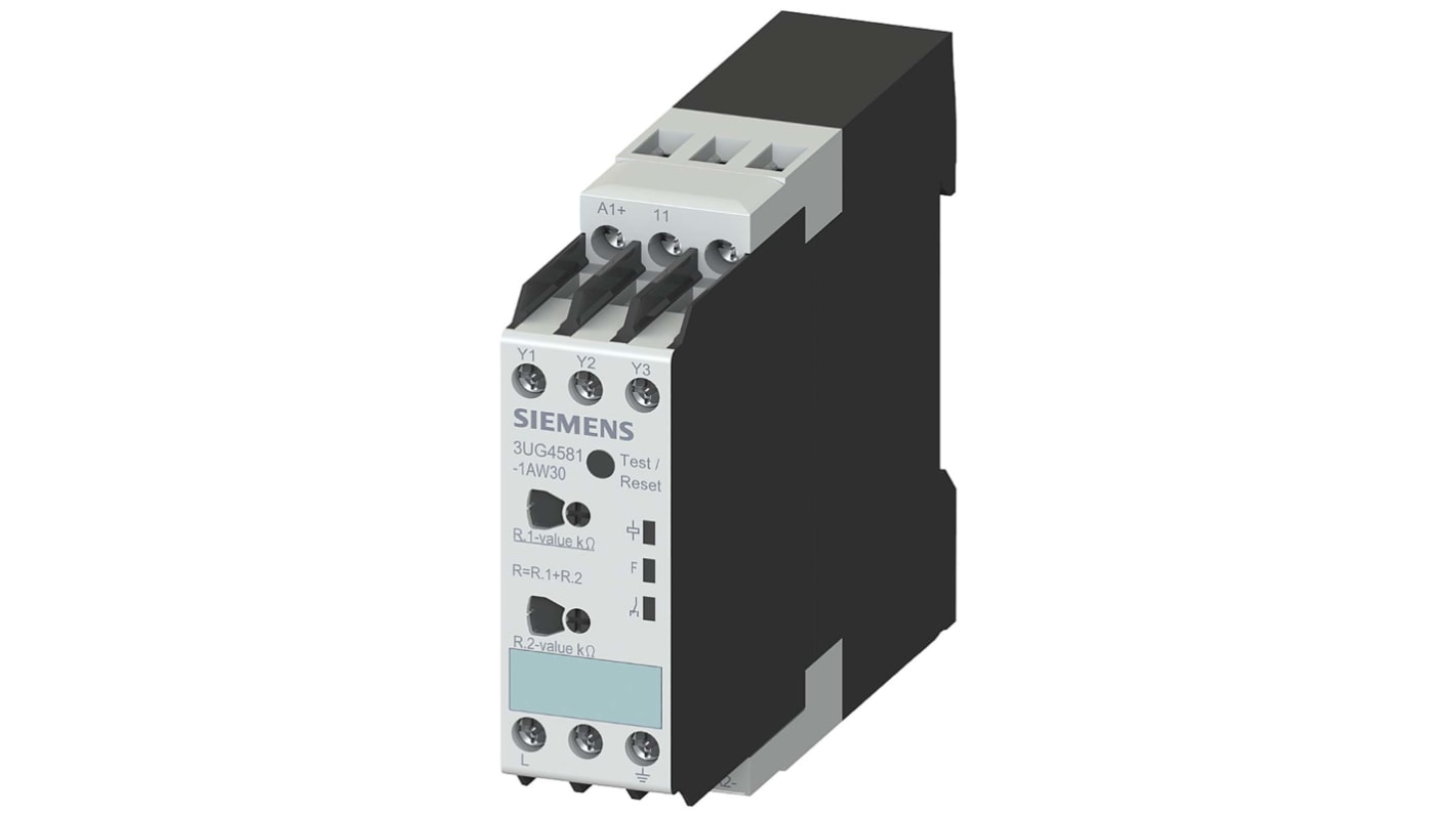 3UG45811AW30 Siemens Voltage Monitoring Relay, 3 Phase, SPST, DIN