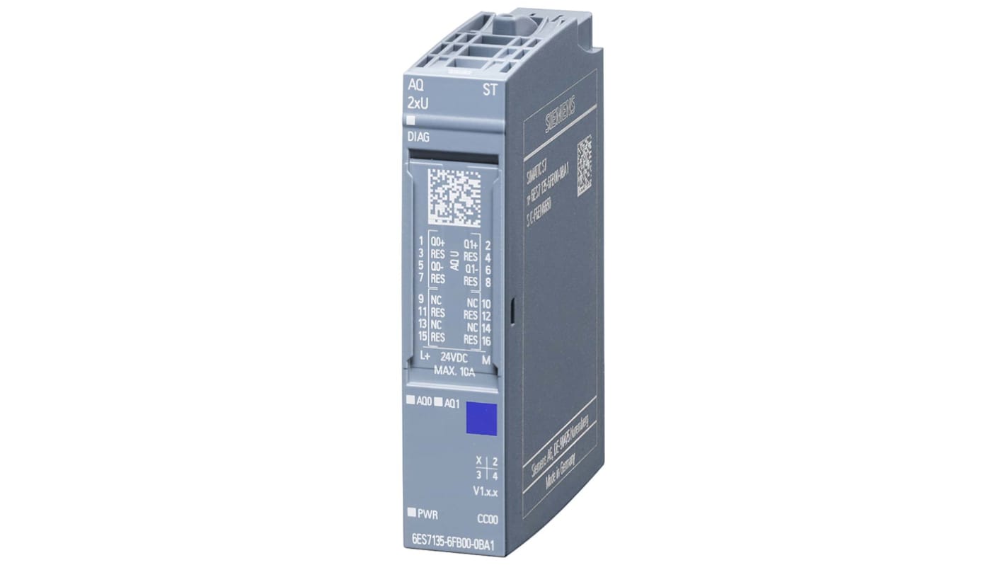 Siemens I/O SYSTEM 750 Series Analogue Output Module, Analogue