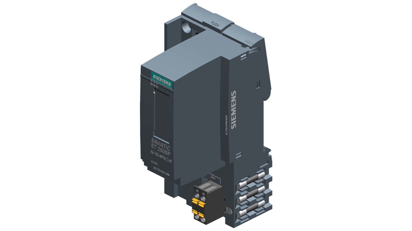 Módulo de interfaz Siemens, 24 V, para usar con PROFINET, 2 entradas, 64 salidas