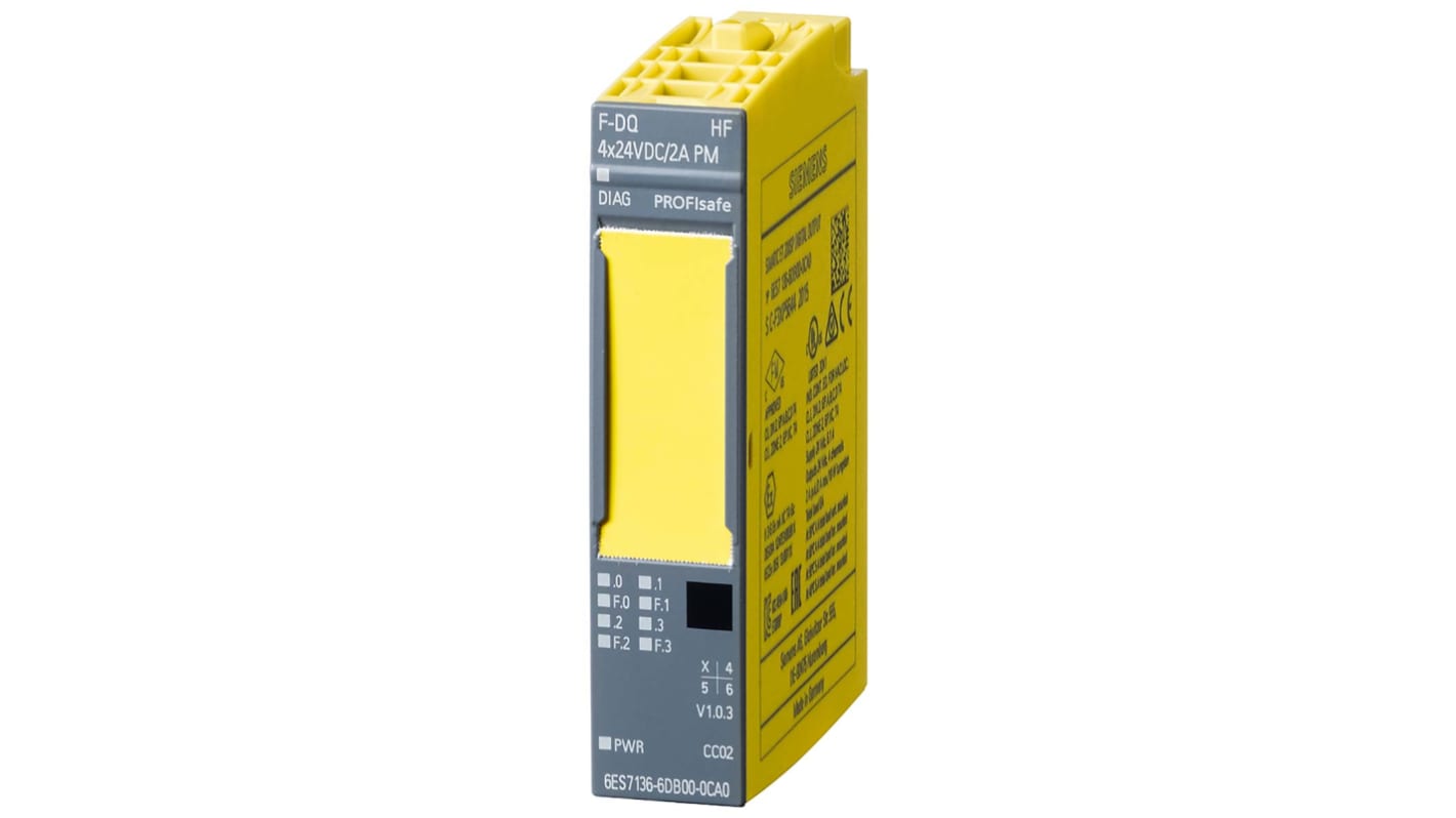 Módulo E/S para PLC Siemens, 24 V, 4 salidas tipo Digital