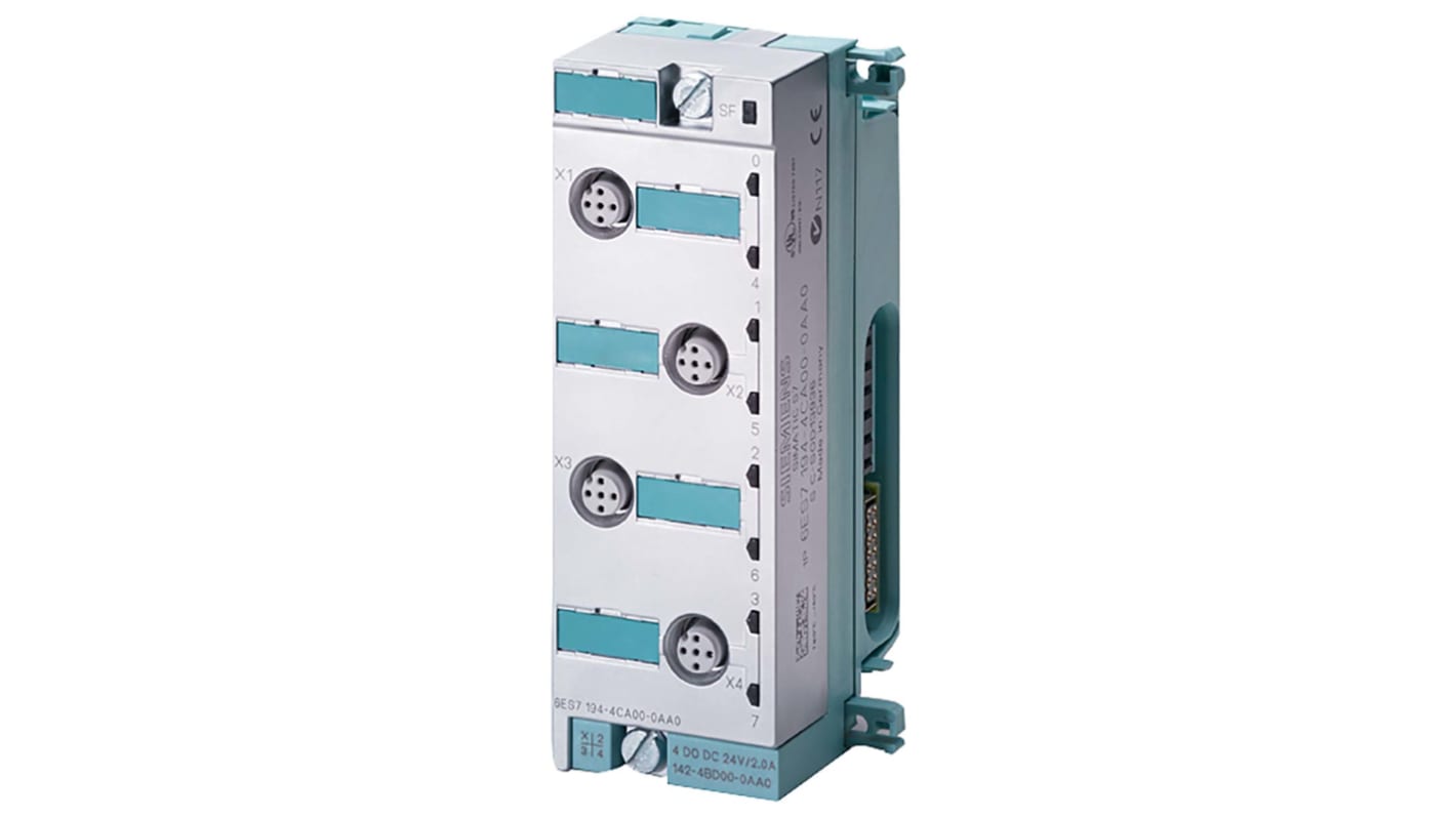 Siemens PLC-Erweiterungsmodul für ET 200 PRO Analog IN / 4 x Analog OUT, 130 x 45 x 35 mm