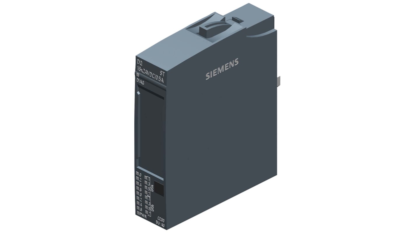 Módulo E/S para PLC Siemens ET 200, 24 V tipo Digital, 16 salidas tipo Transistor