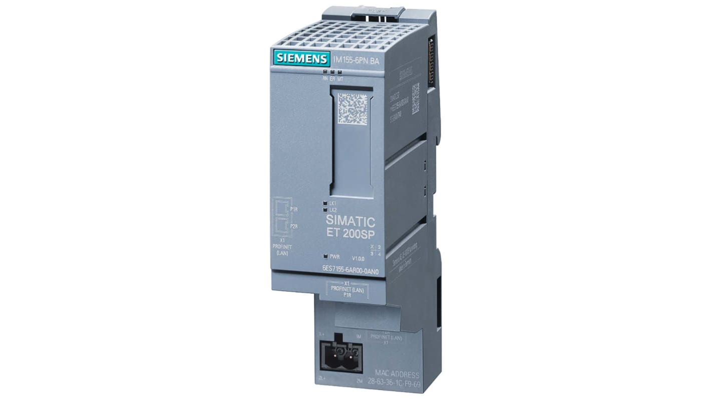 Siemens 6ES7155 Series Interface Module for Use with PROFINET