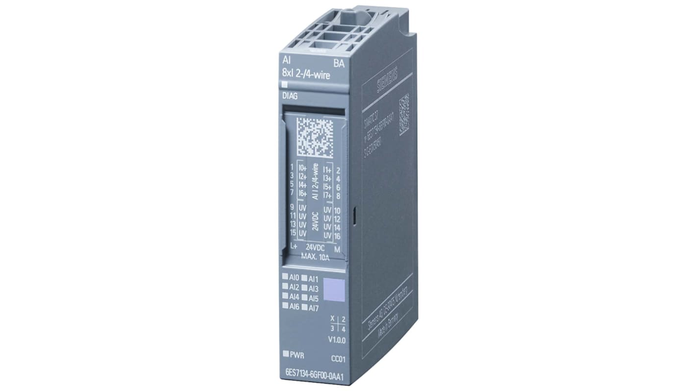 Siemens SIMATIC ET 200SP Series Input Unit, Analogue, 24 V