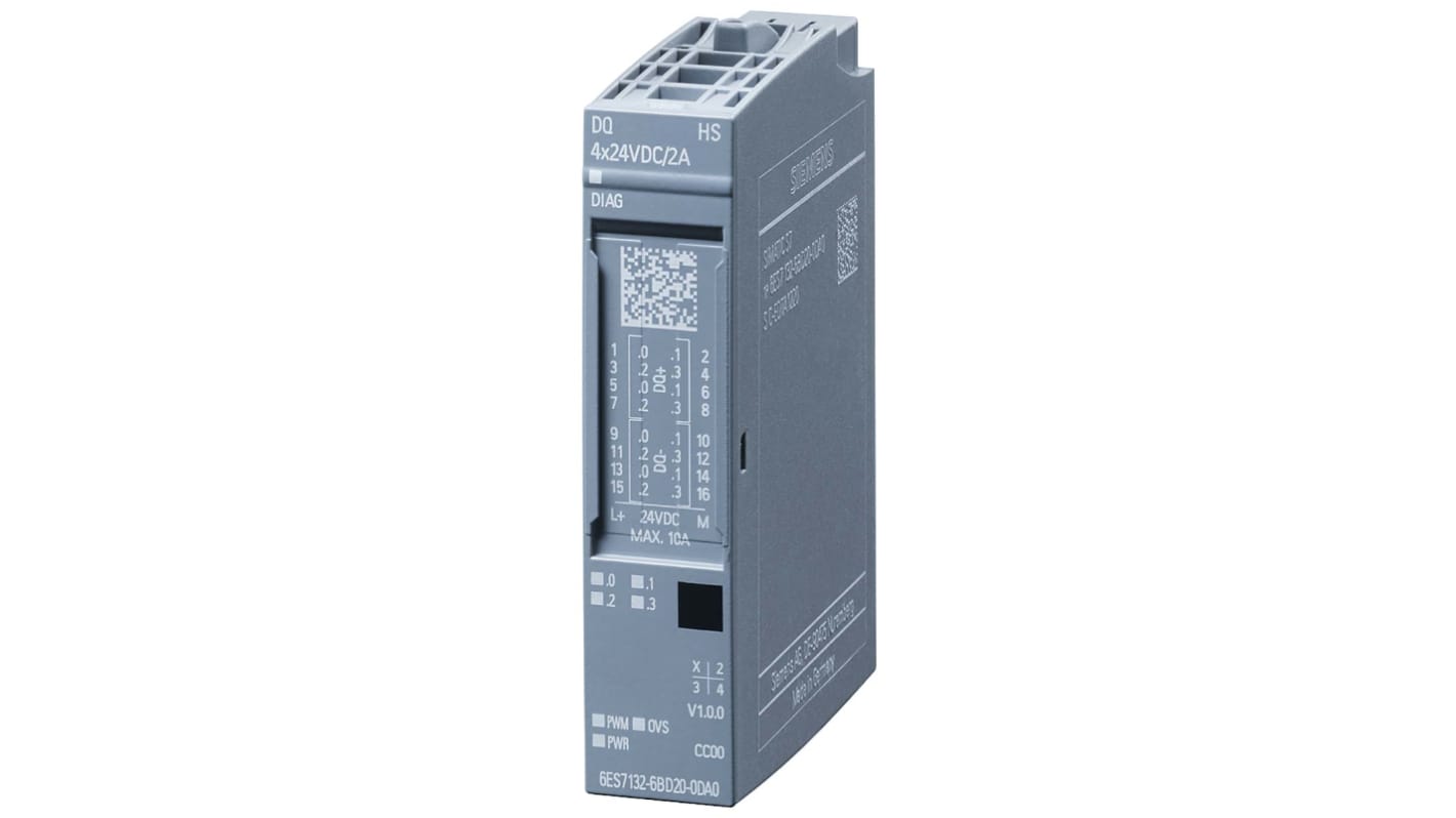 Siemens SPS-E/A Modul / 4 x Digital Ausgang 8 A