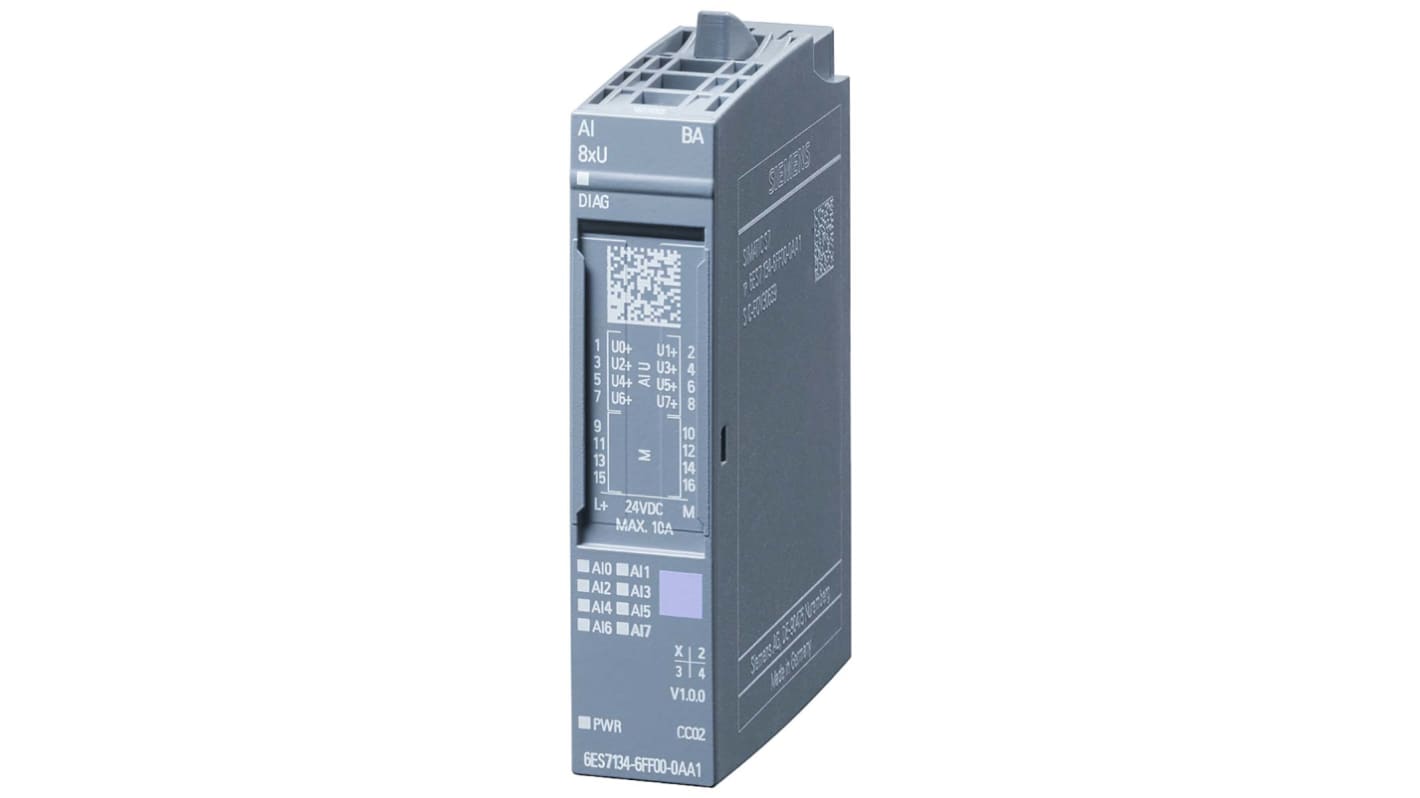 Unidad de entrada Siemens PSI-MODEM-SHDSL/ETH, 8 entradas tipo Analógico