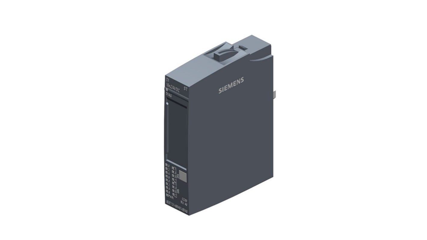 Siemens SIMATIC ET 200SP Series Digital I/O Module for Use with SIMATIC ET 200SP, Digital, 24 V