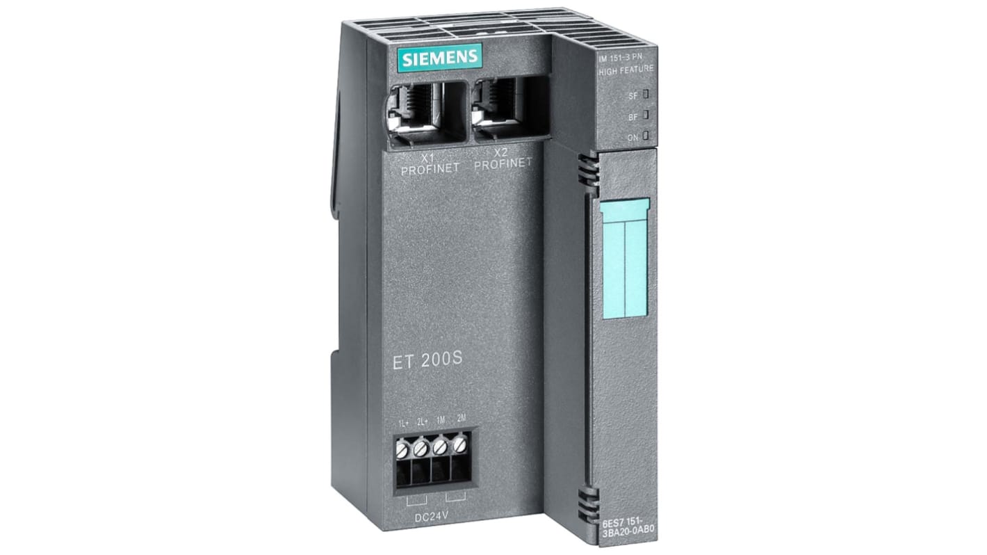 Siemens SIMATIC DP PLC-Erweiterungsmodul für ET 200S / 63 x Im 151-3 PN HF, 119,5 x 45 x 75 mm