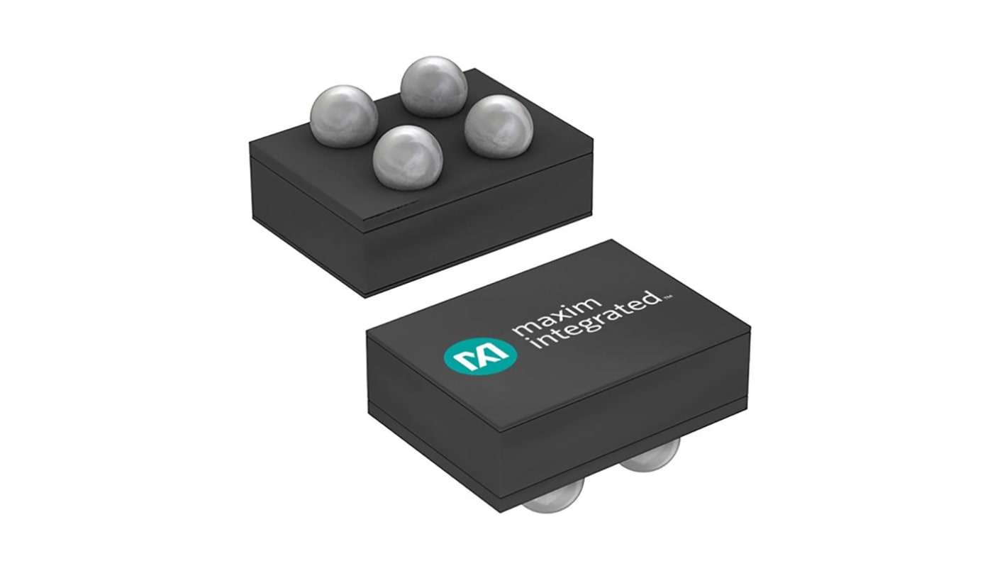 MAX31875R2TZS+T Maxim Integrated 温度センサ IC, 4Pin WLP RS