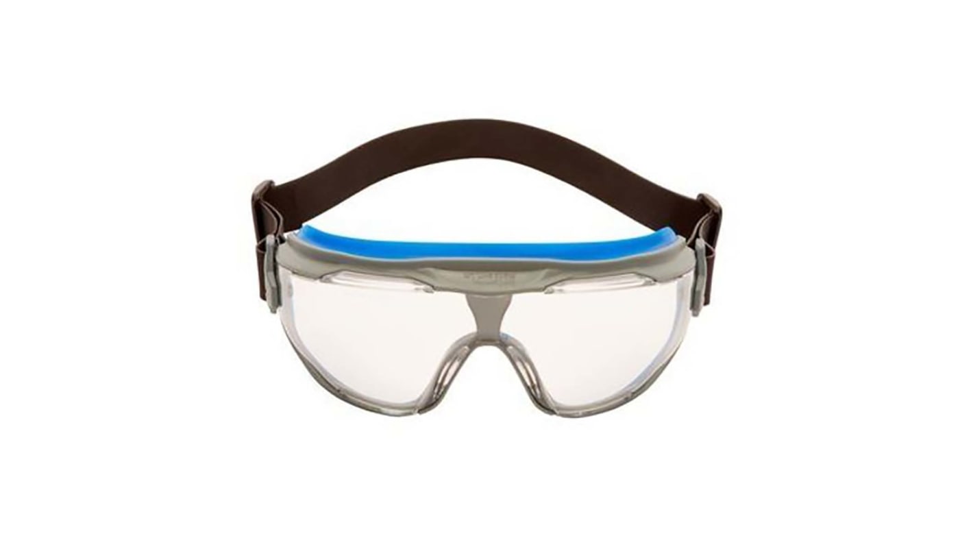 3M Goggle Gear Anti-Mist UV Safety Goggles, Clear PC Lens