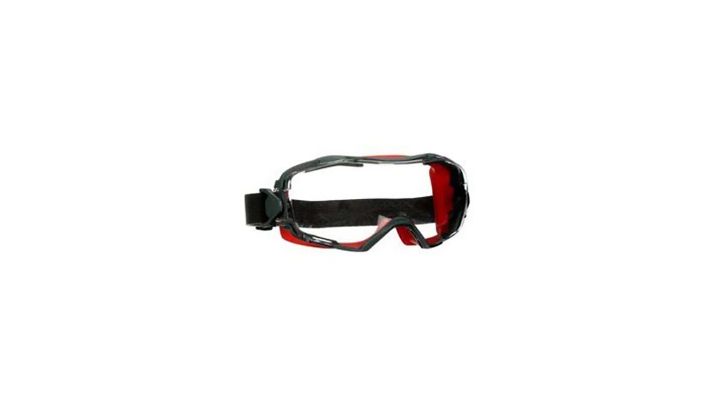 Lunettes-masque de protection 3M GoggleGear Incolore Polycarbonate antibuée, Résistant aux rayures, protection UV 400