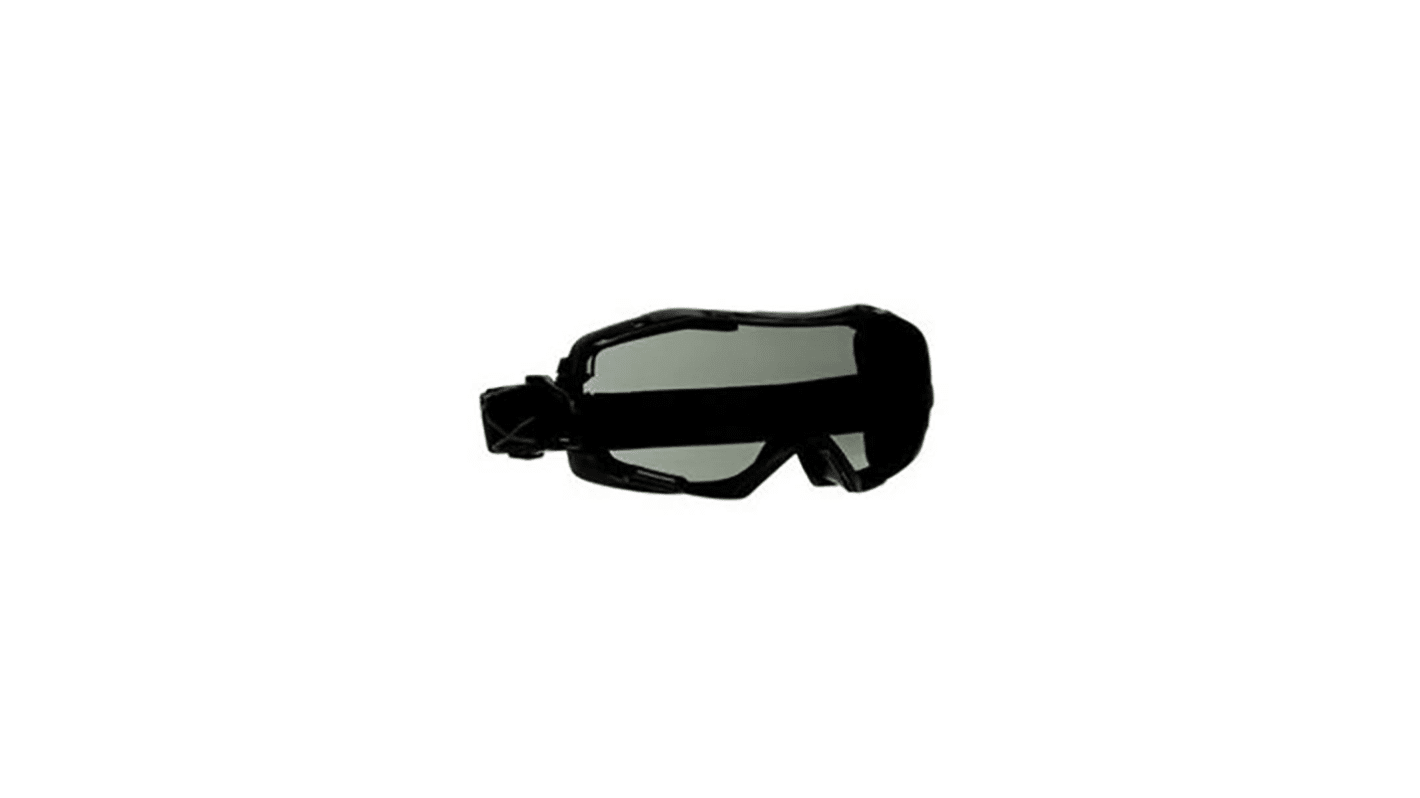 Lunettes-masque de protection 3M GoggleGear Gris Polycarbonate antibuée, Résistant aux rayures