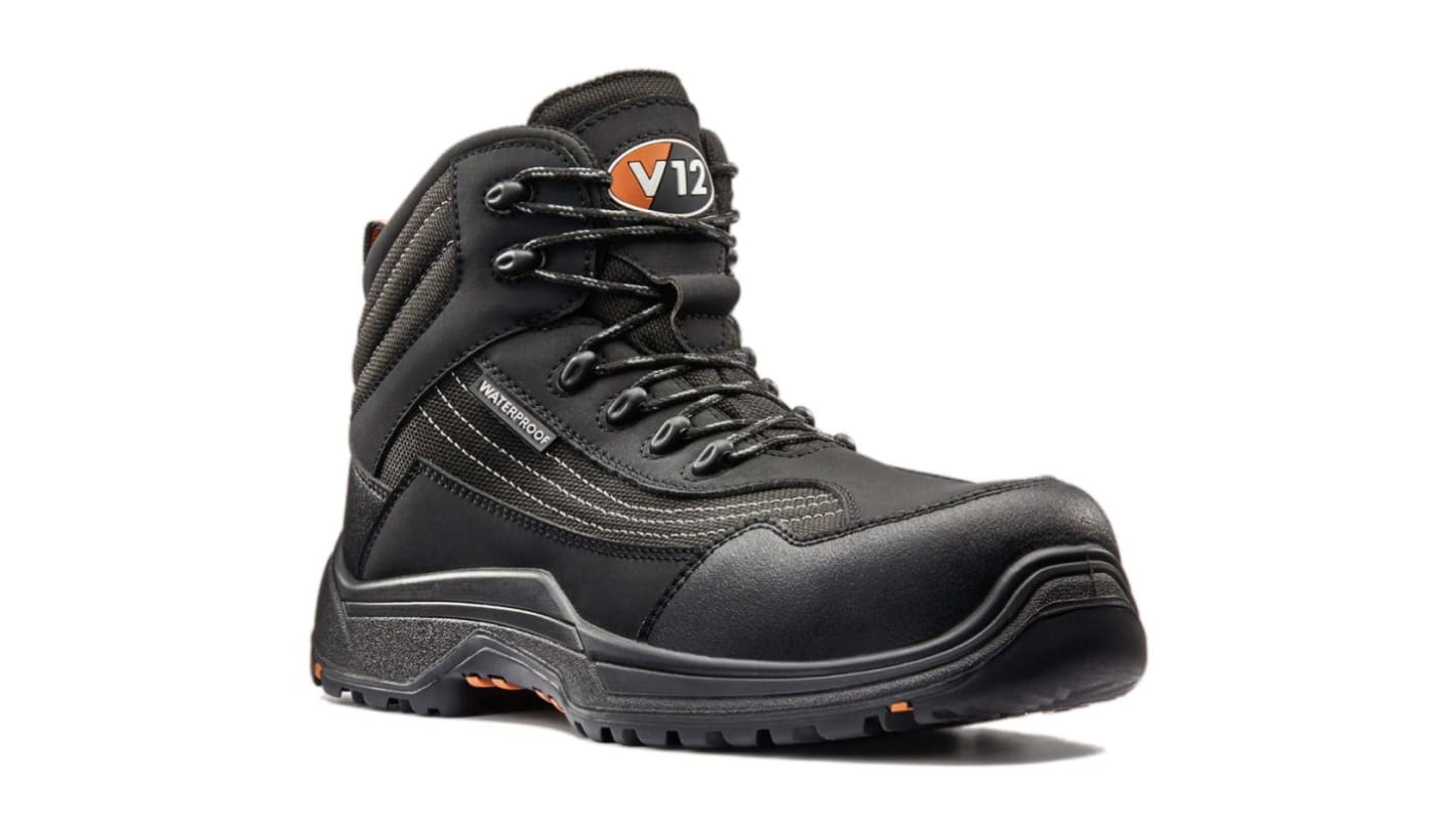 Botas de seguridad V12 Footwear, serie V1501.01 de color Negro, talla 37