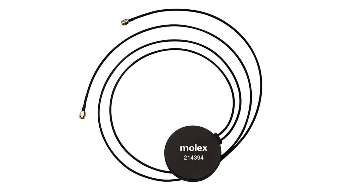 Molex 214394-1000 Patch WiFi Antenna with SMA Connector, WiFi