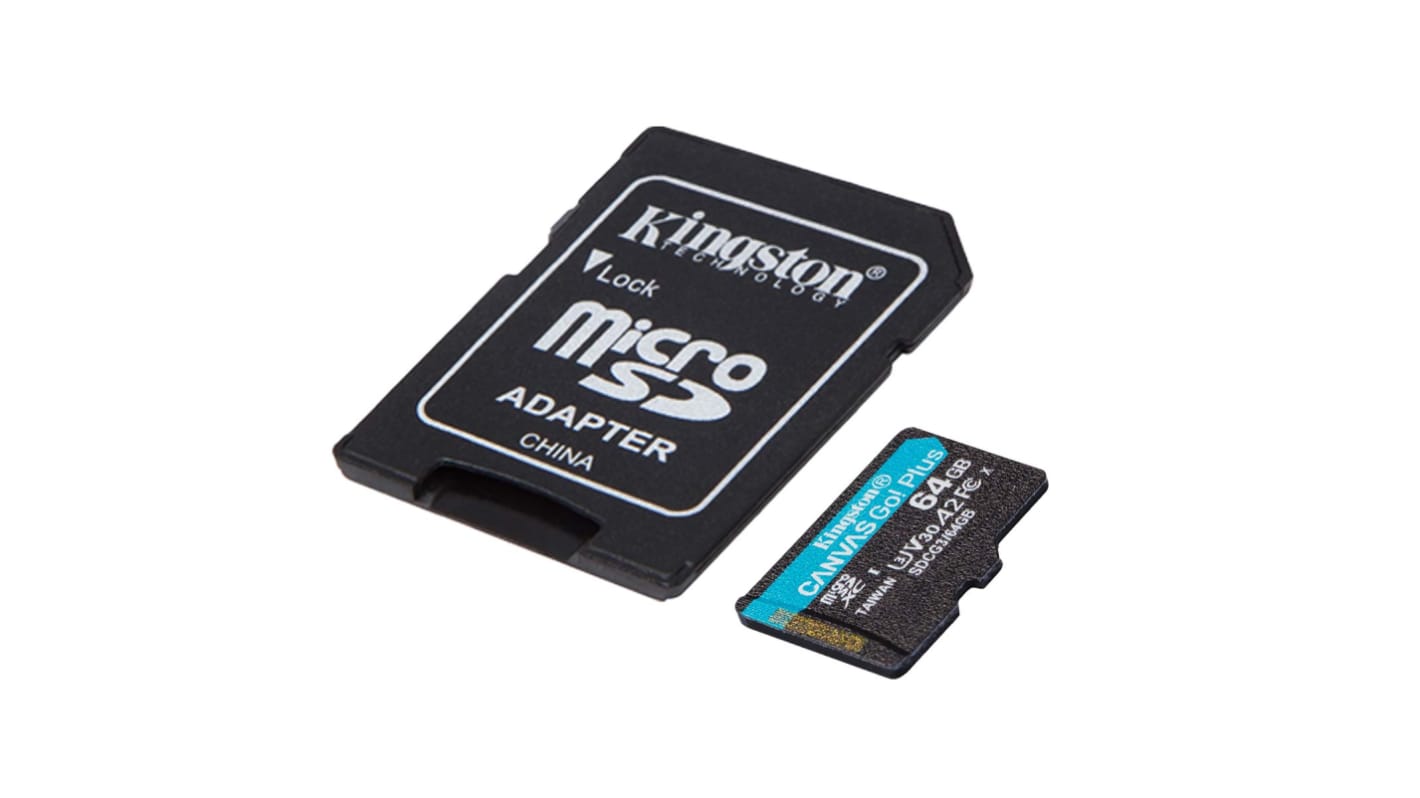 Micro SD Kingston, 64GB, Scheda MicroSDXC