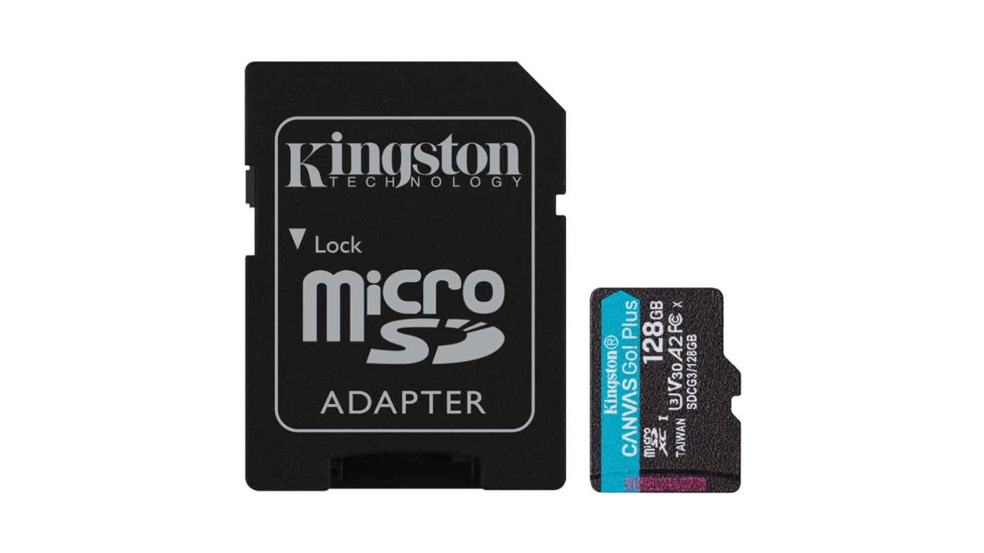 Micro SD Kingston, 128GB, Scheda MicroSDXC