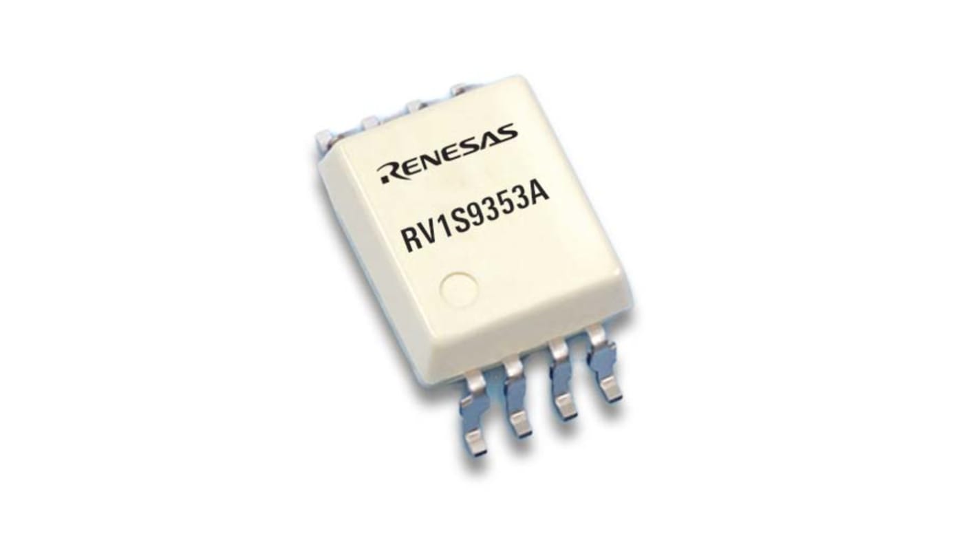 Renesas, RV1S9353ACCSP-120C#SC0 DC Input Transistor Output Optocoupler, 8-Pin