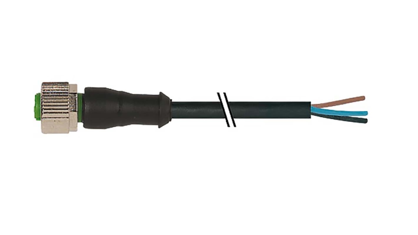 Cable de conexión Murrelektronik Limited, con. A M12 Hembra, 4 polos, con. B M12, long. 5m, 250 V, 4 A, IP65, IP66,