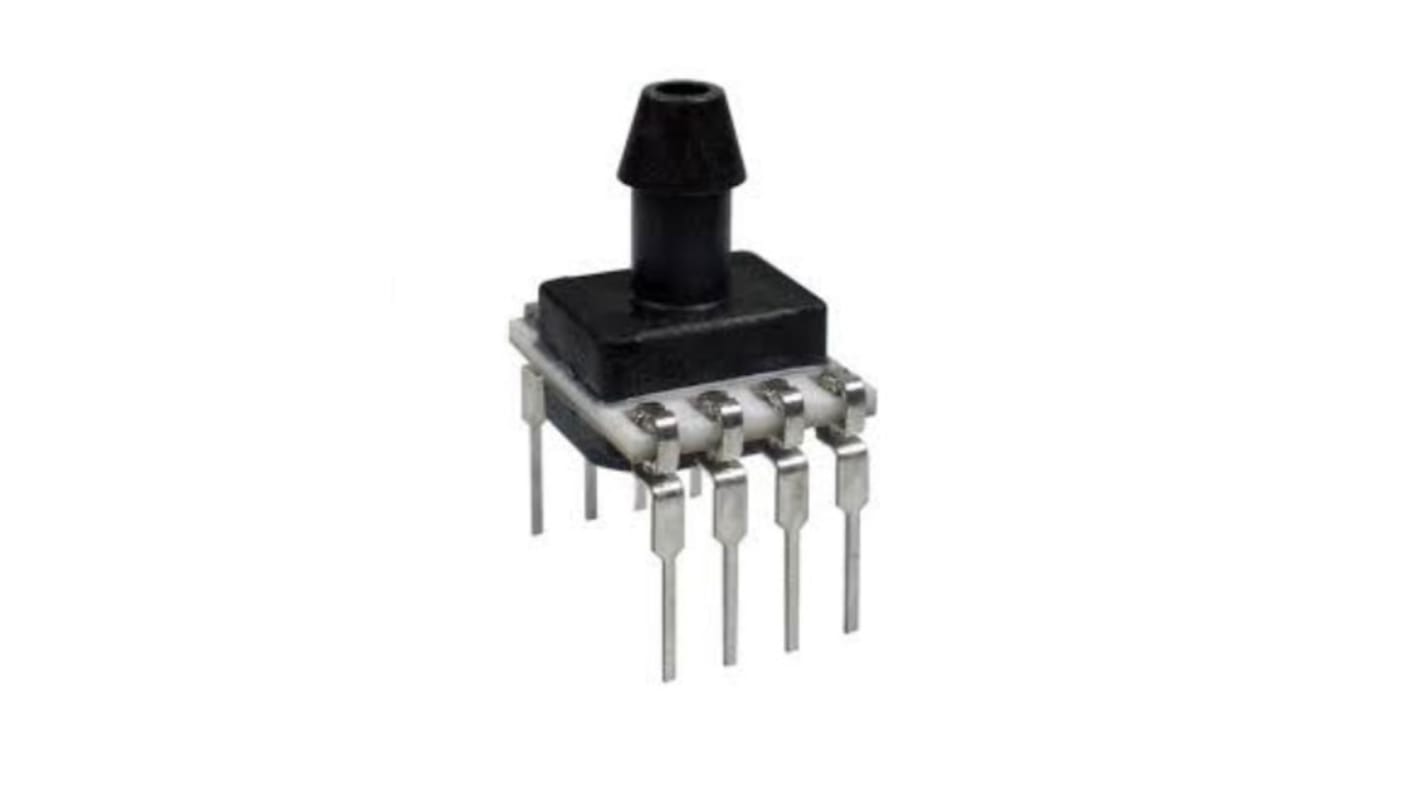 Honeywell Differential Pressure Sensor, 34.5kPa Operating Max, Through-Hole Mount, 6-Pin, 2068kPa Overload Max, DIP