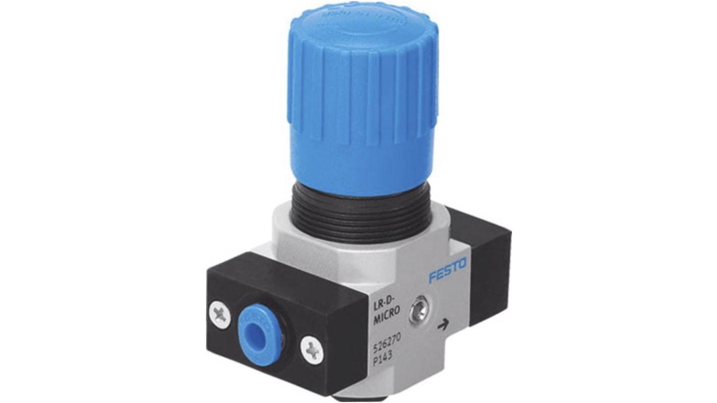 Festo Pneumatic Regulator - 0.5bar to 7bar, 10bar max. input, 526272