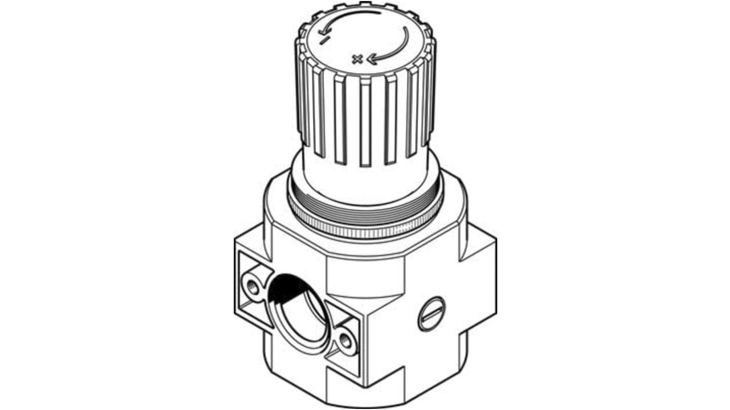 Festo Pneumatic Regulator - 0.47bar to 7.2bar, 16.5bar max. input, 546465