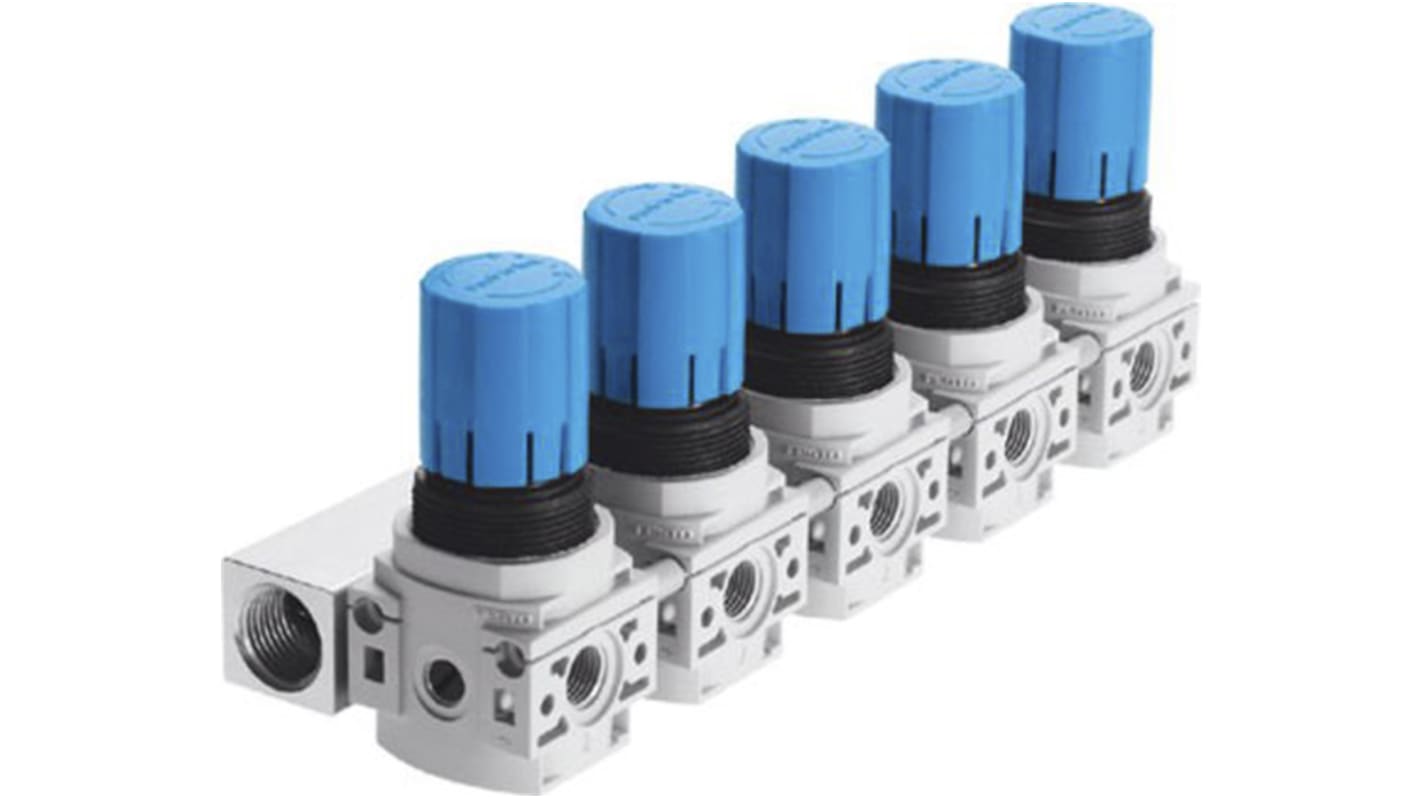 Festo Pneumatic Regulator - 0.5bar to 7bar, 10bar max. input, 540043